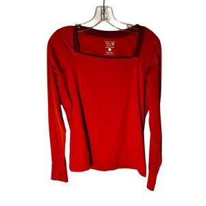 Mountain Hardwear Women’s Long Sleeve Technical Shirt Gorpcore Climbing Sz Med